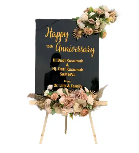 Papan Bunga Akrilik Gurudug